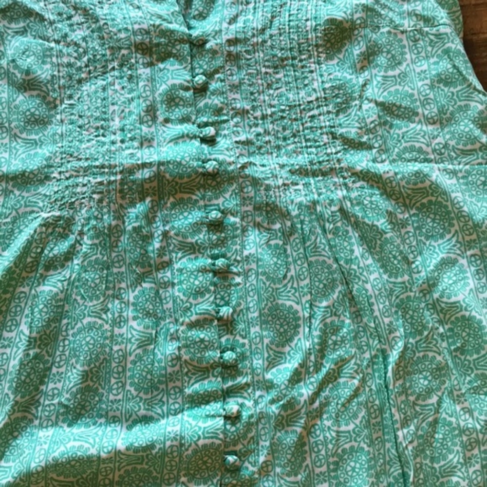 Anthropologie NWOT Maeve sleeveless button down